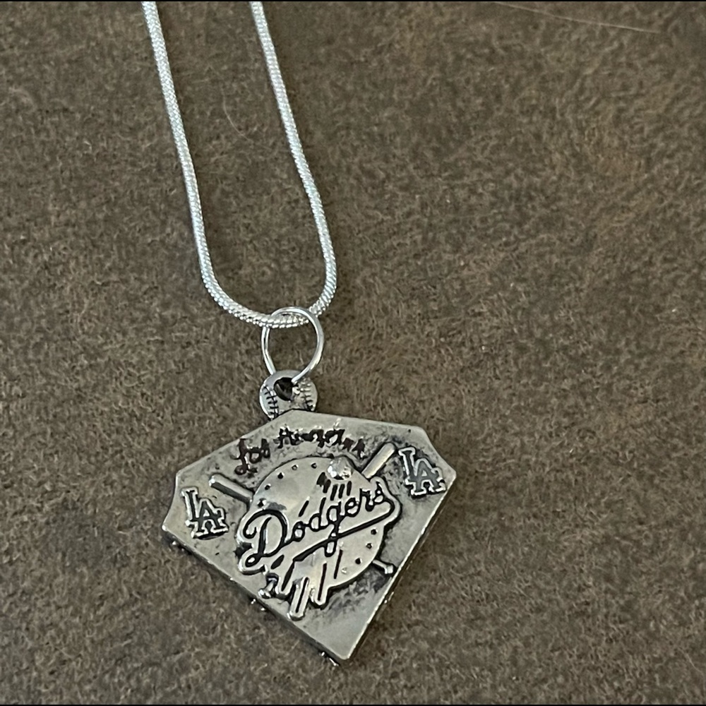 Los Angeles dodgers necklace